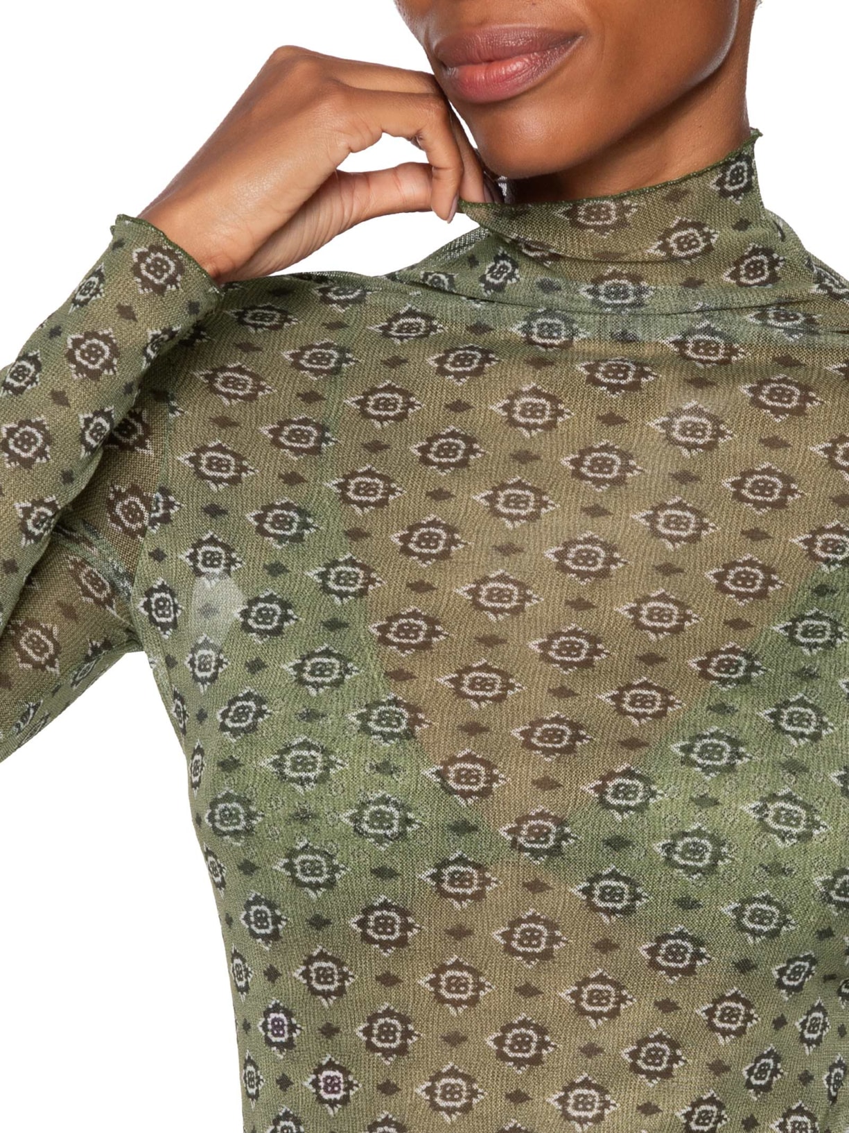 Blusa Feminina Tule Top Yosemite I26 Verde Mixed