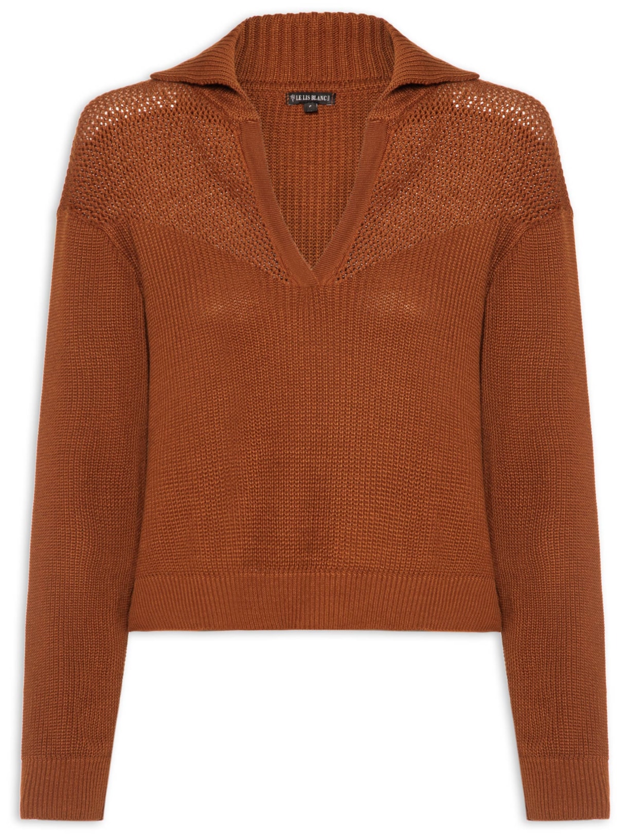 Blusa Feminina Tully Manga Longa - Laranja
