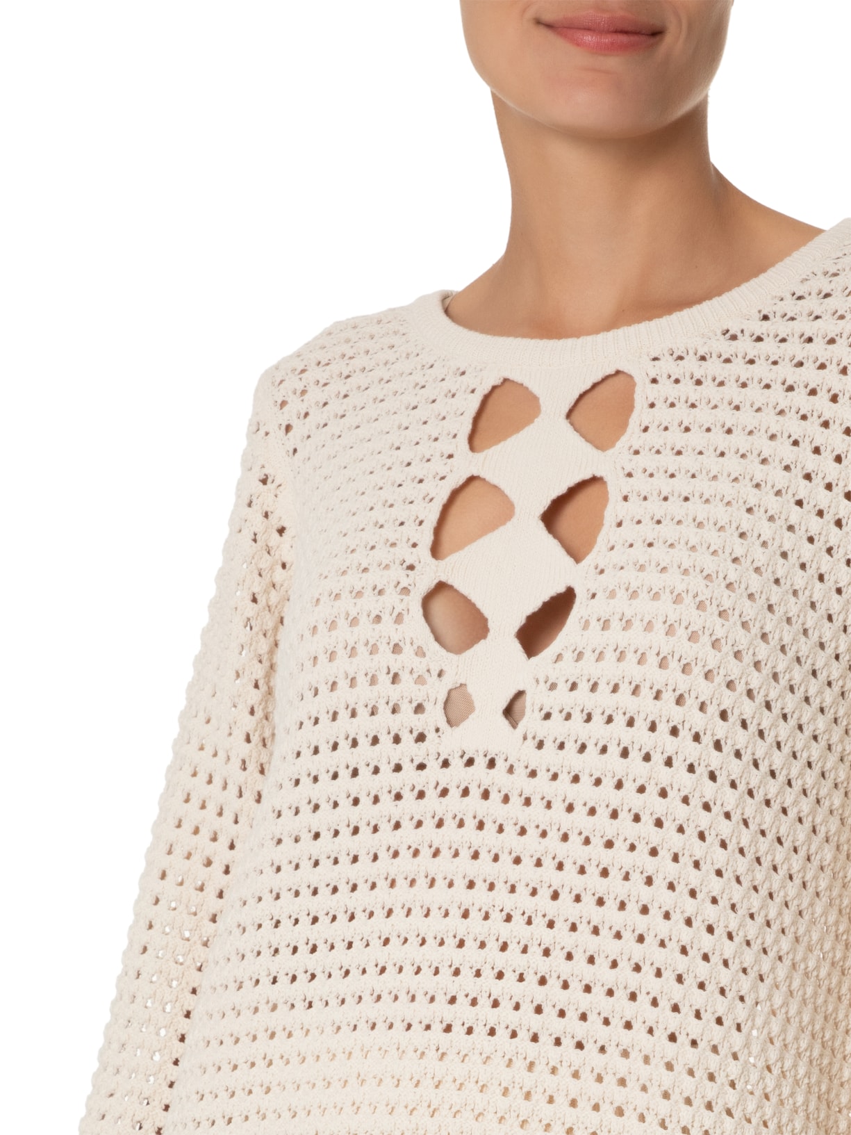 Blusa Feminina Túnica Bege Anselmi