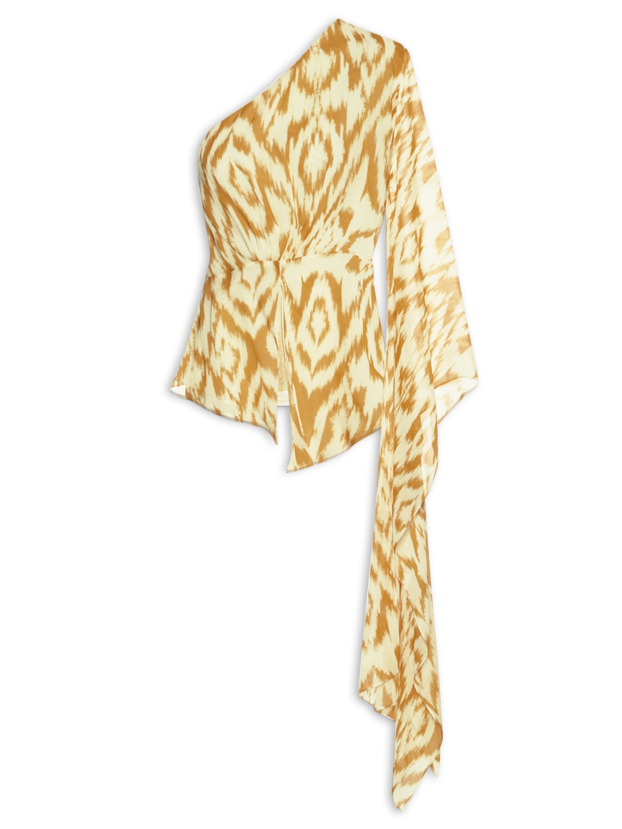 Blusa Feminina Um Ombro Só - Amarelo