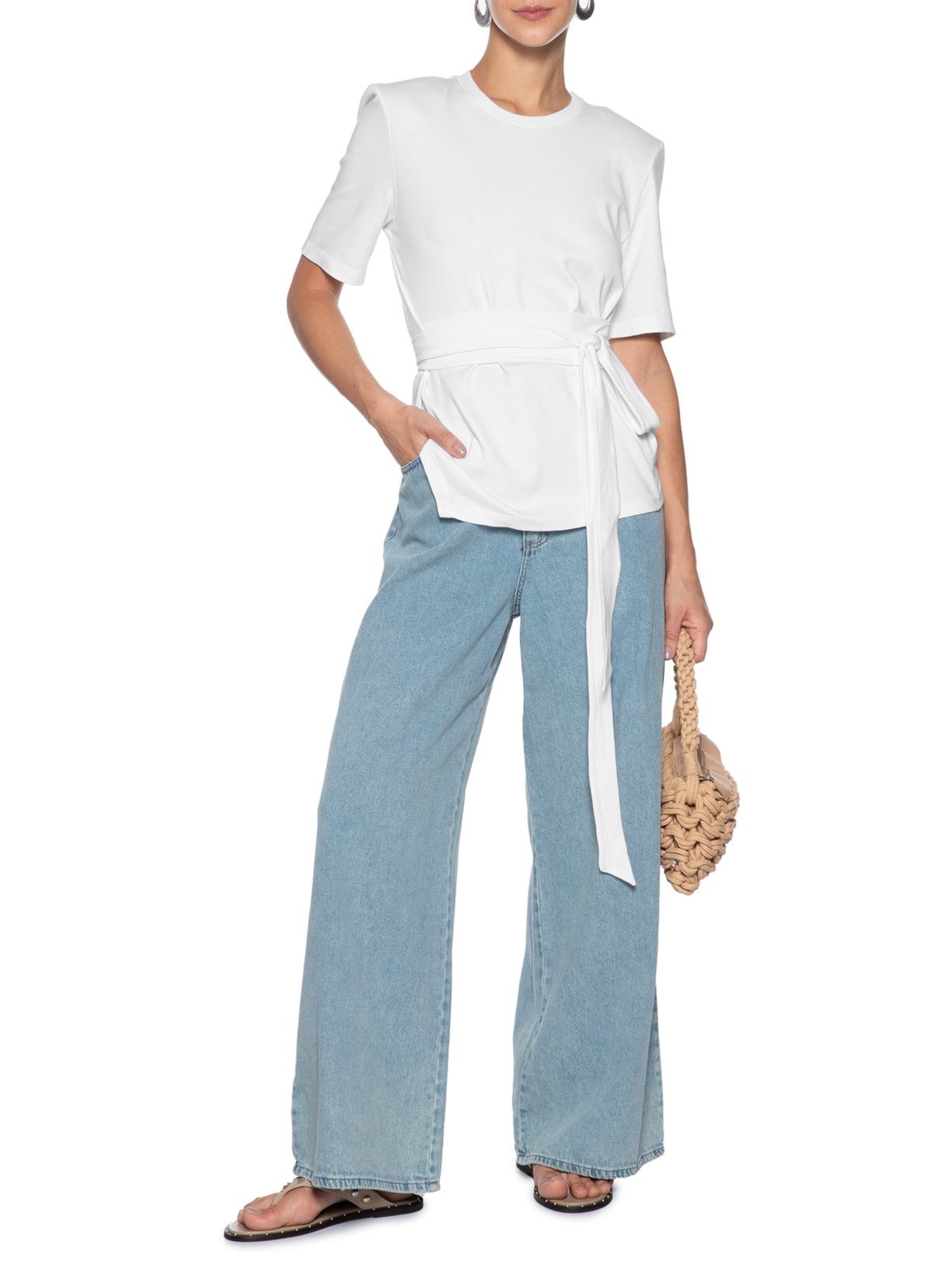 Blusa Feminina Urias Branco Le Lis