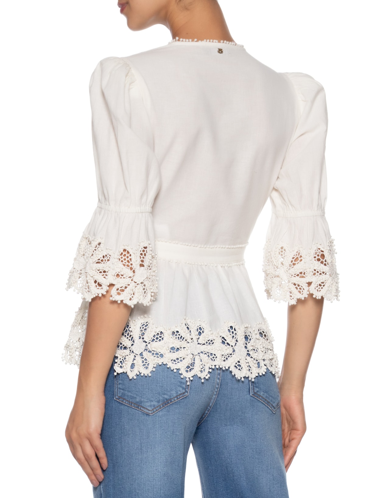 Blusa Feminina Van Manga Branco Bo.bô
