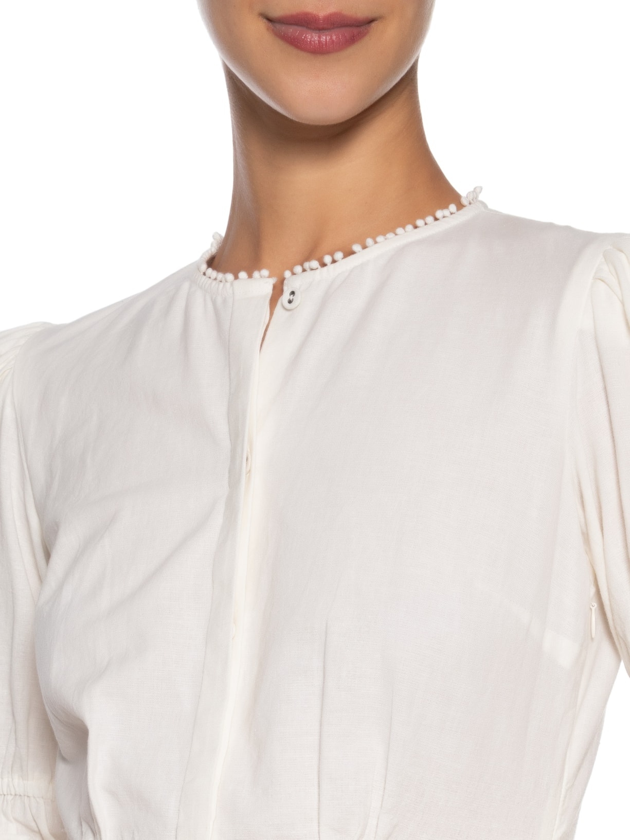 Blusa Feminina Van Manga Branco Bo.bô