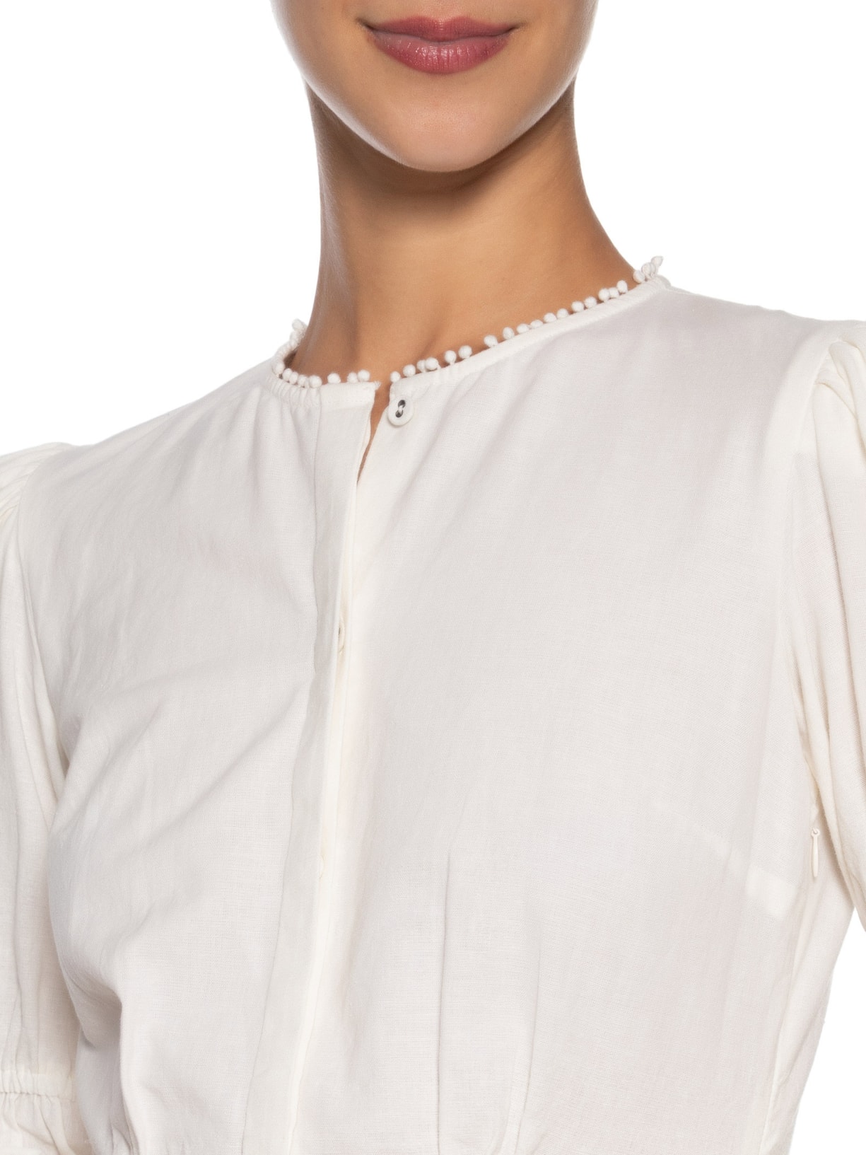 Blusa Feminina Van Manga Branco Bo.bô