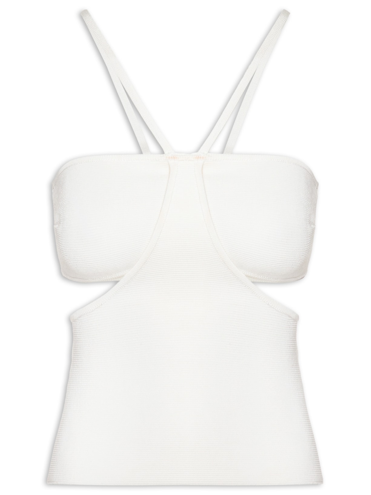 Blusa Feminina Vazados - Off White