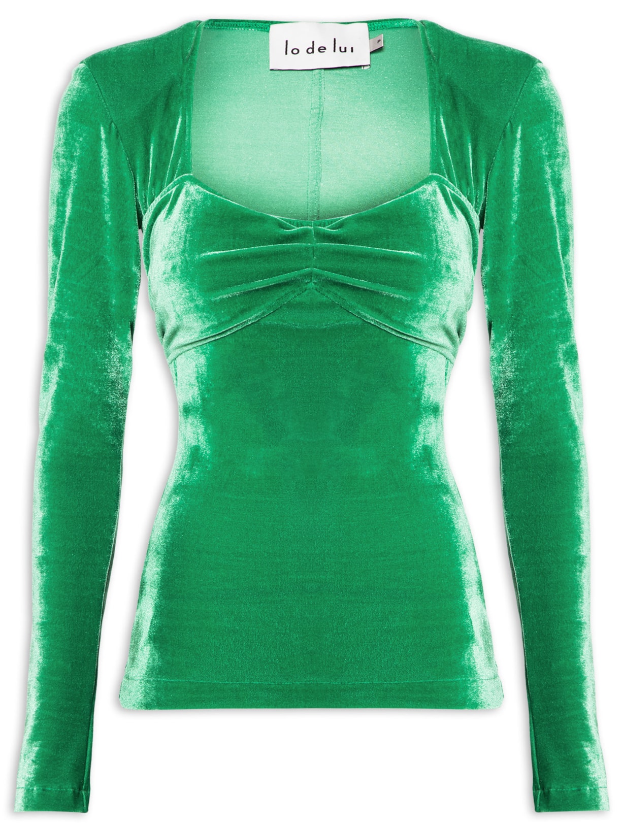 Blusa Feminina Veludo - Verde