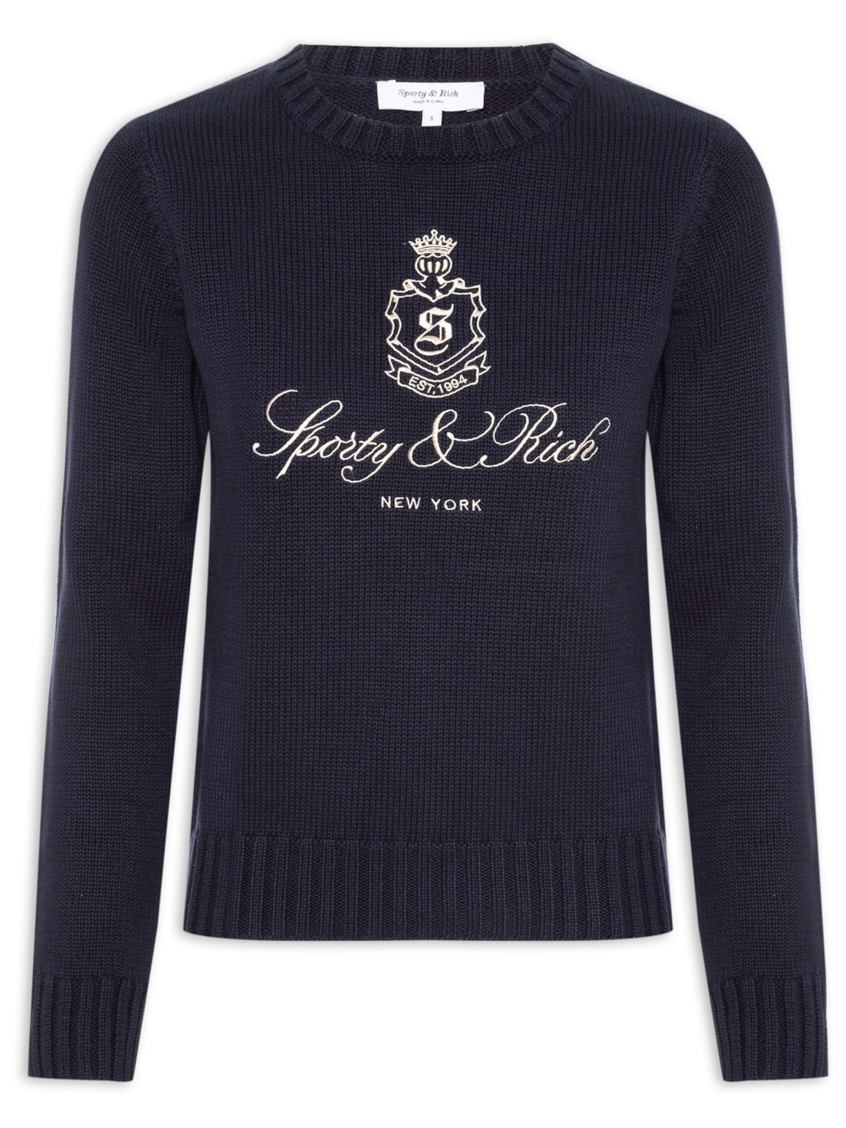 Blusa Feminina Vendome Knitted Sweater - Azul