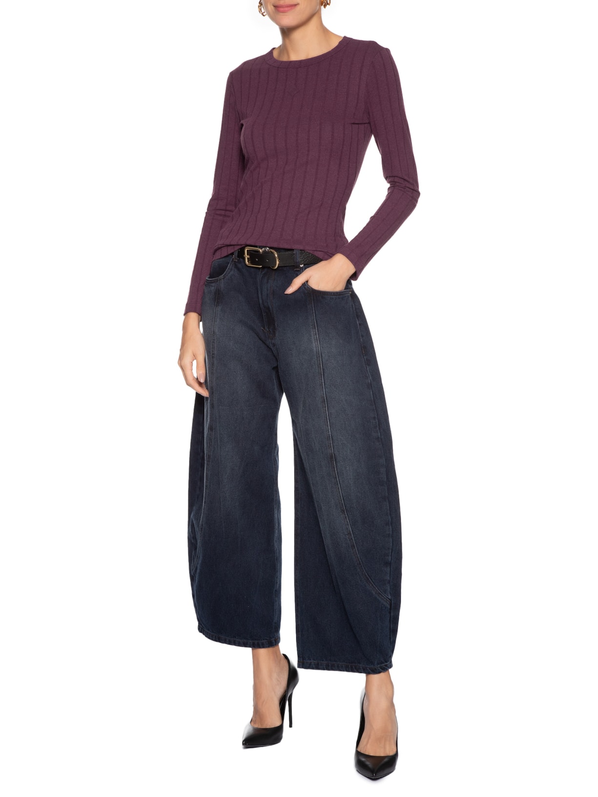 Blusa Feminina Vermelho Forum