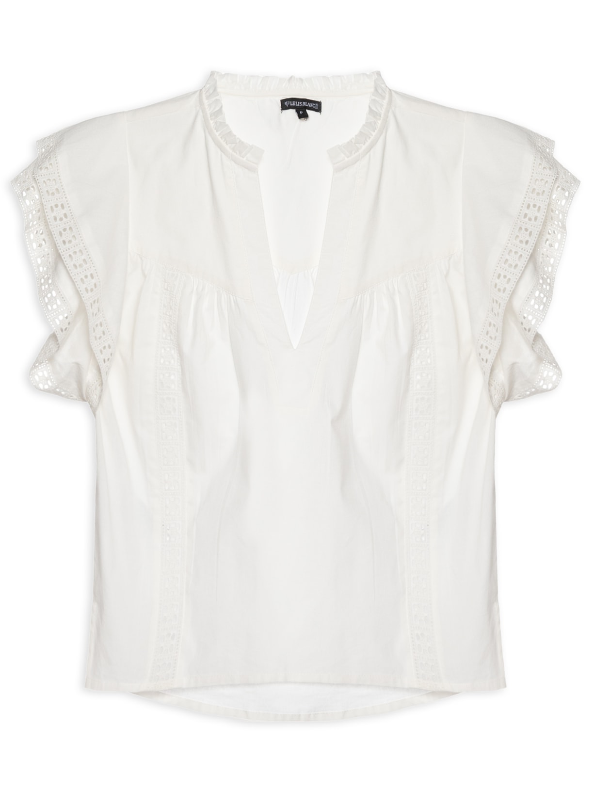 Blusa Feminina Vitoria Branco Le Lis