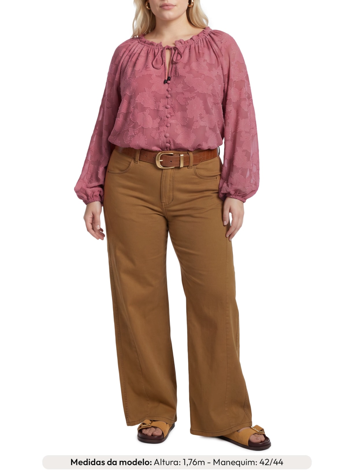Blusa Feminina Vivi Rosa Le Lis