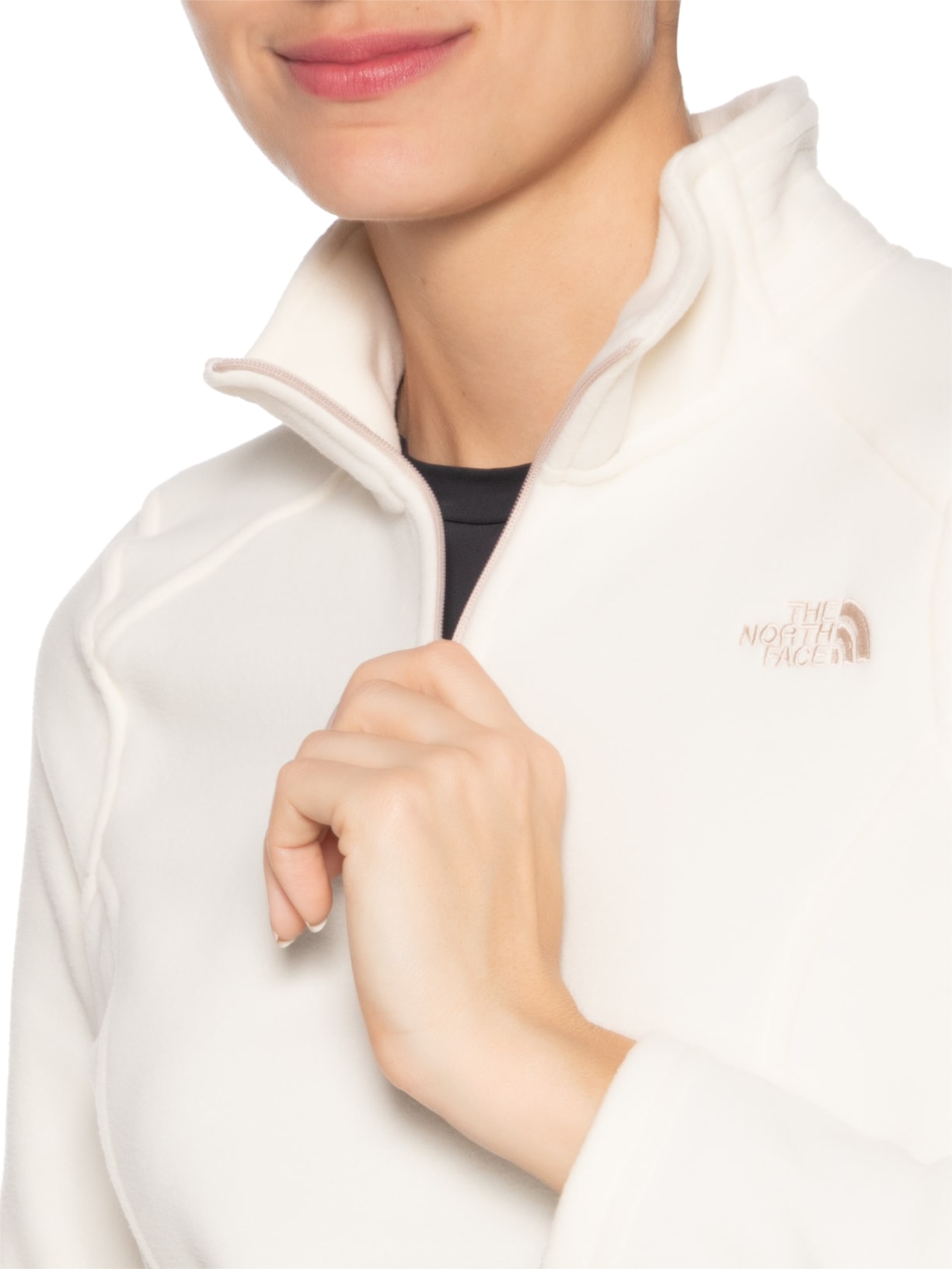 Blusa Feminina W Glacier 1/4 Zip Branco The North Face