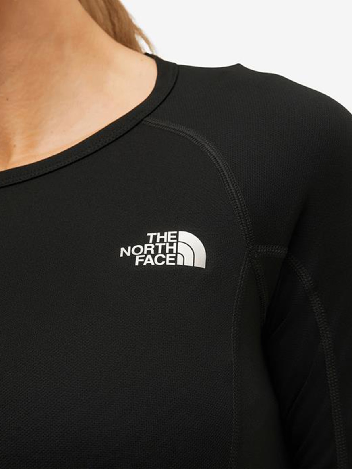 Blusa Feminina W Light L/S Crew Neck HGR Preto The North Face