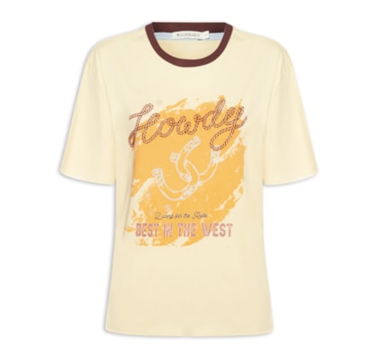 Blusa Feminina Western - Amarelo