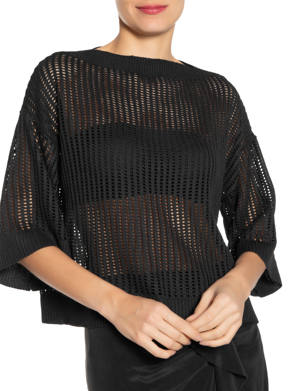 Blusa Feminina Winnie I Preto Le Lis