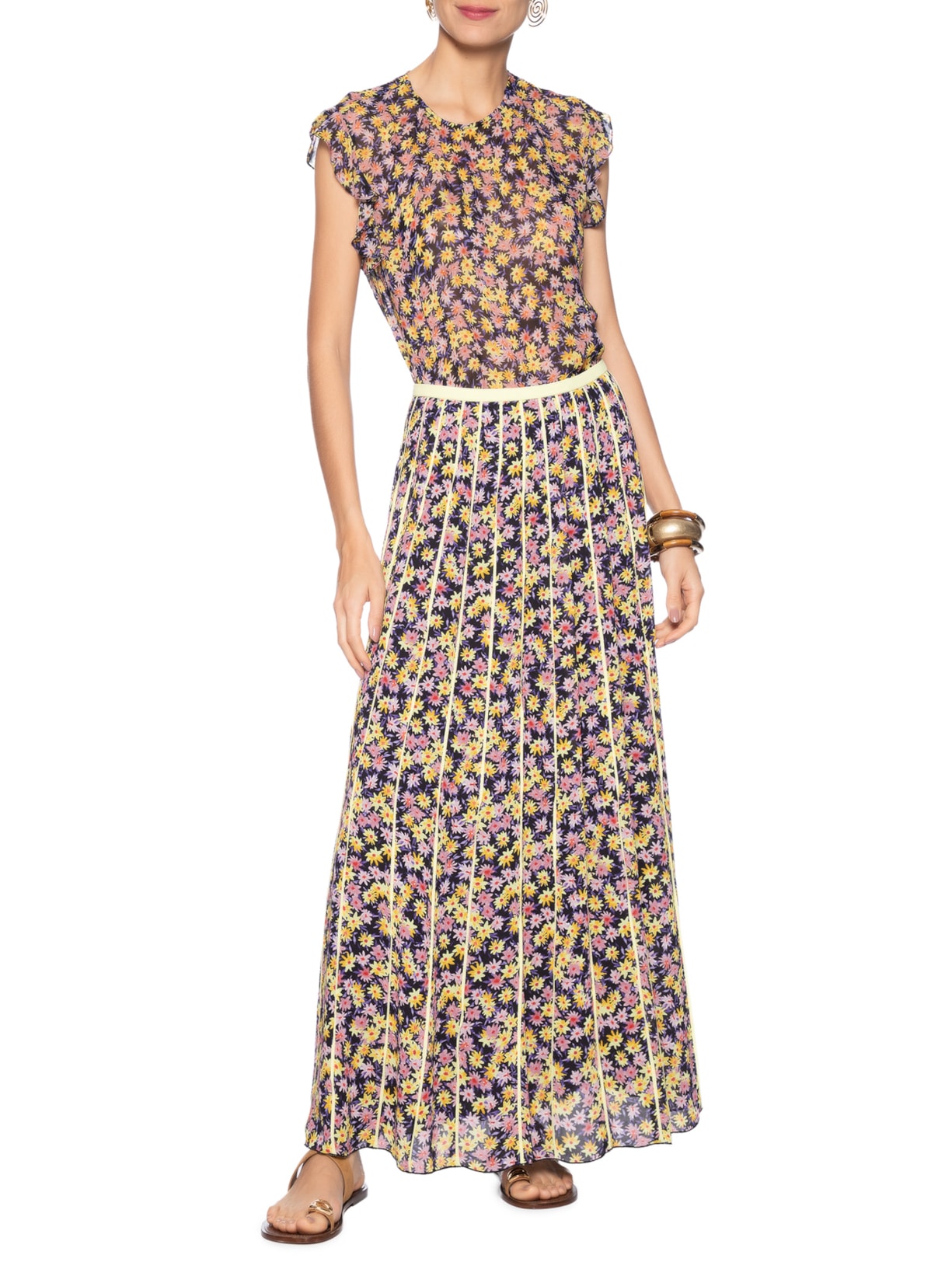 Blusa Feminina Wizzi Liberty Art Color Rosa Animale