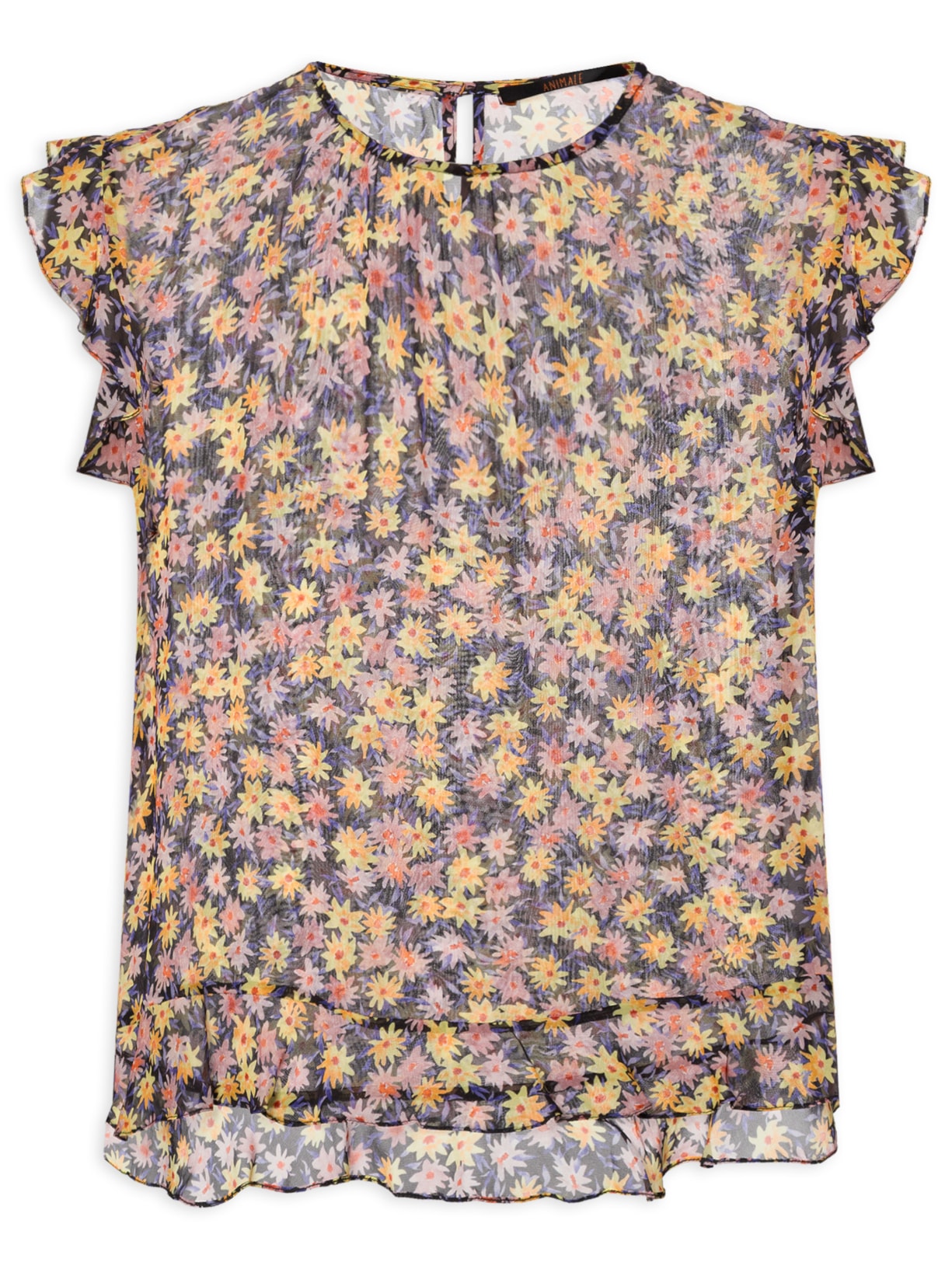 Blusa Feminina Wizzi Liberty Art Color - Rosa