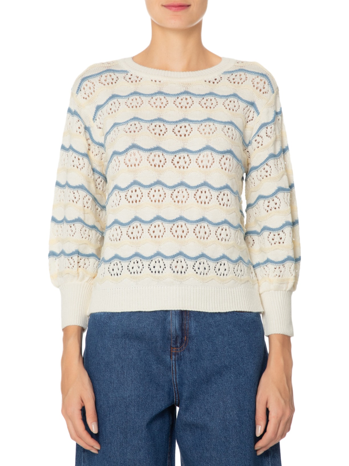 Blusa Feminina Yasmim Bege Le Lis