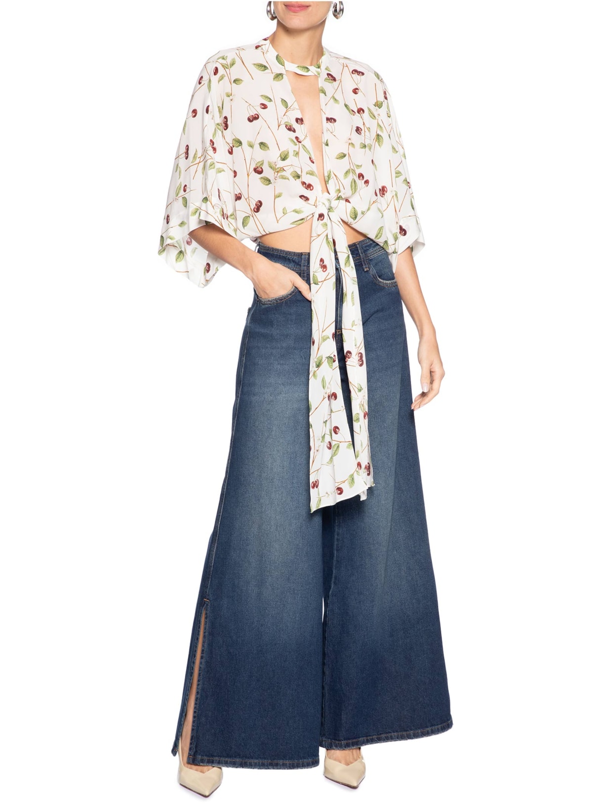 Blusa Feminina Yohanna Branco Le Lis
