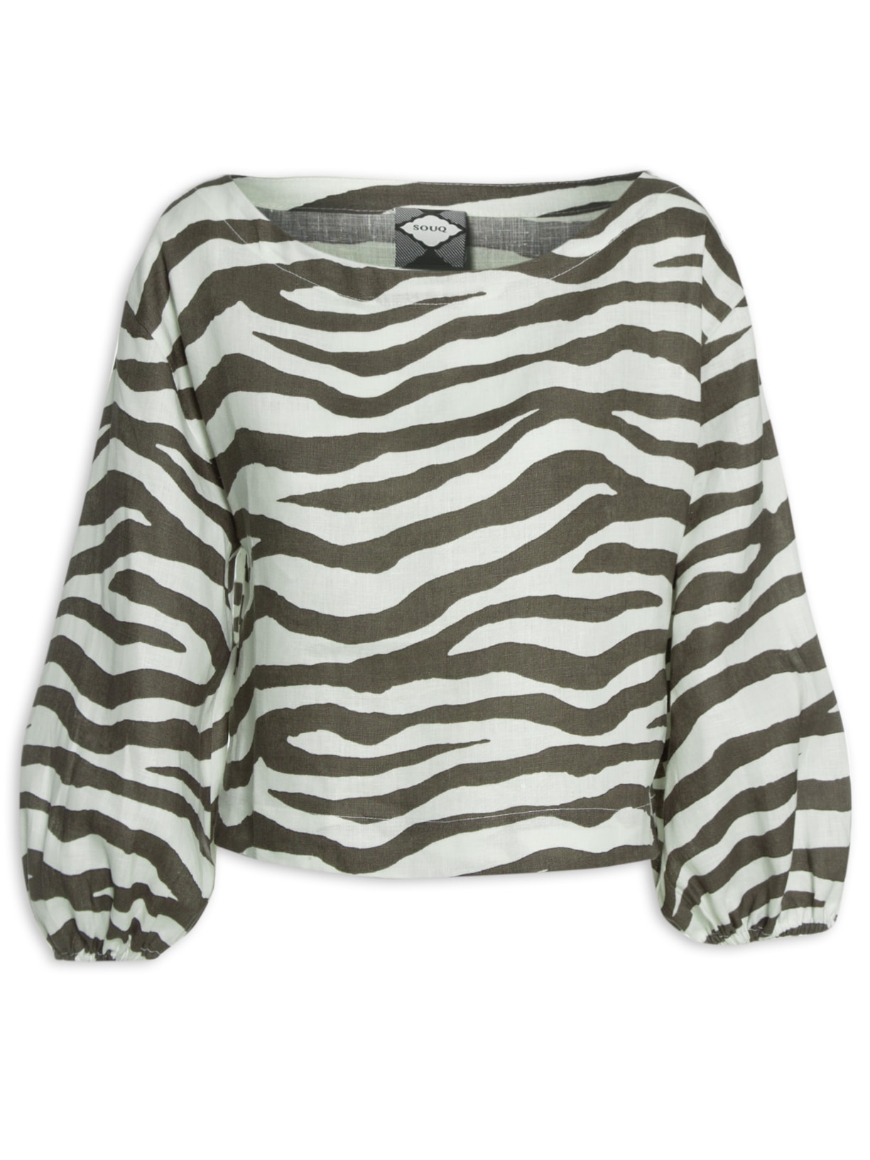 Blusa Feminina Zuri Animal Print Souq