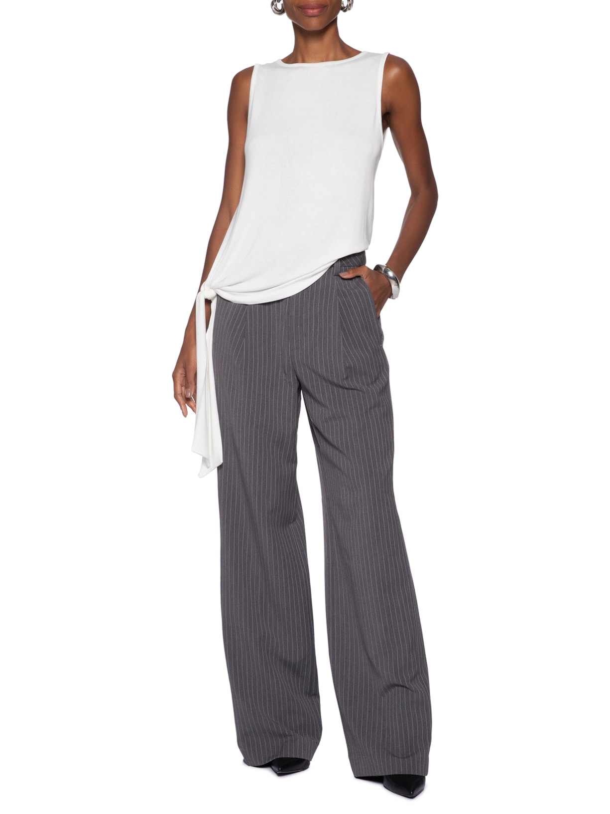 Blusa Feminina  – Branco Forum