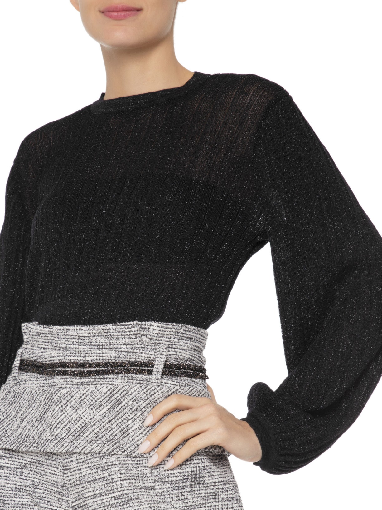 Blusa Feminino Bernarda I Preto Le Lis