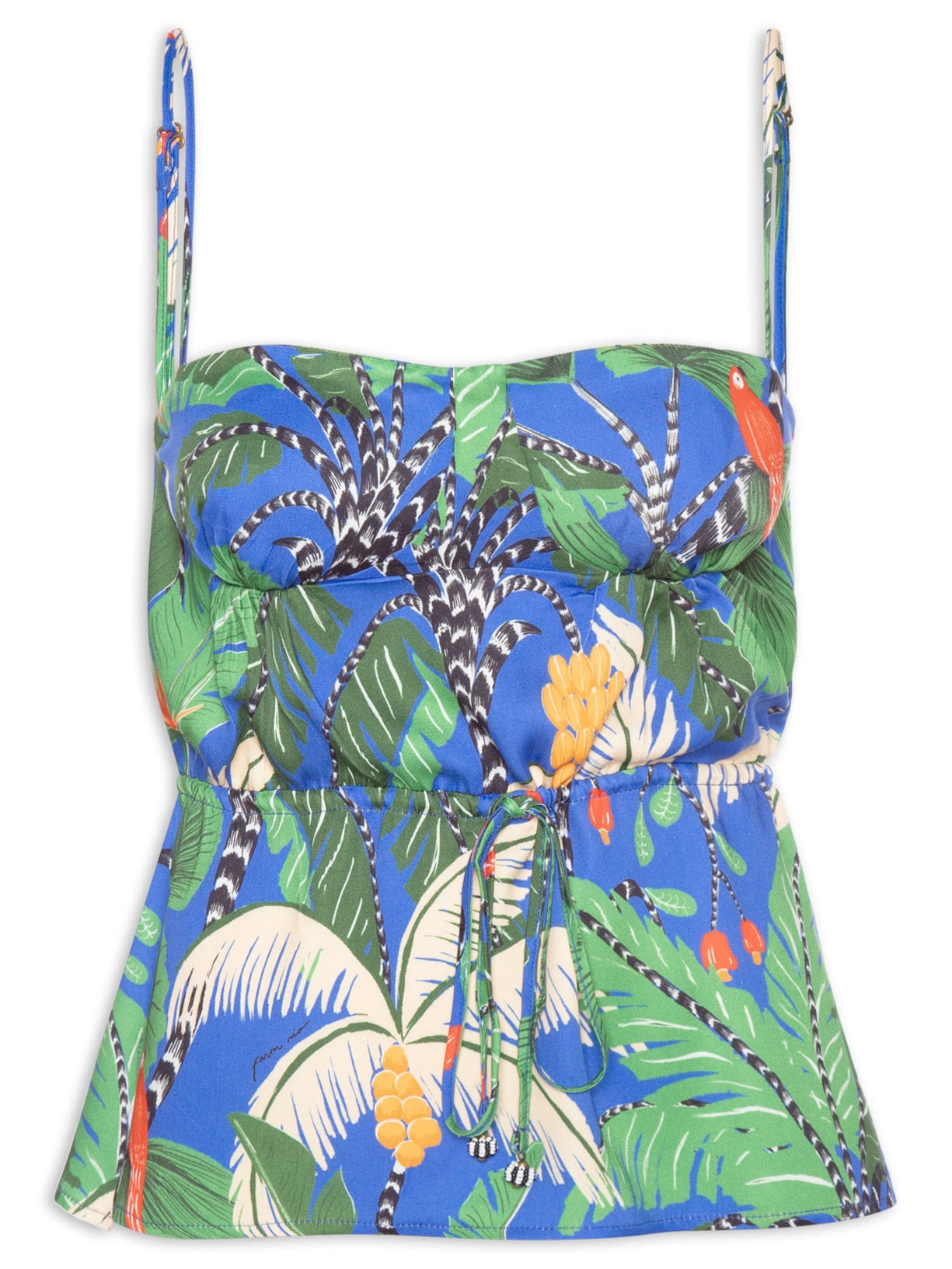 Blusa Feminino Ilha Da Noite Azul  Farm