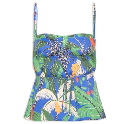 Blusa Feminino Ilha Da Noite - Azul 