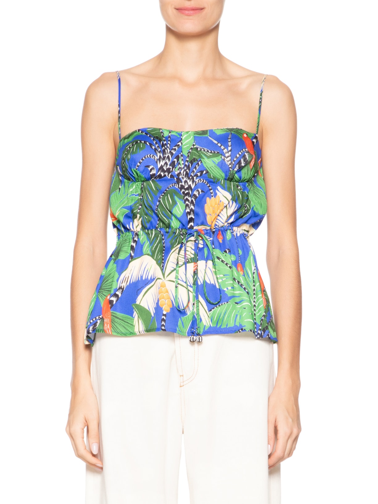 Blusa Feminino Ilha Da Noite Azul  Farm