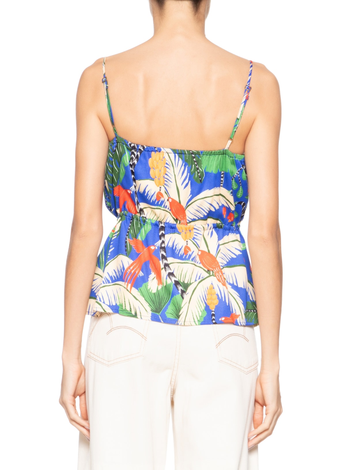 Blusa Feminino Ilha Da Noite Azul  Farm