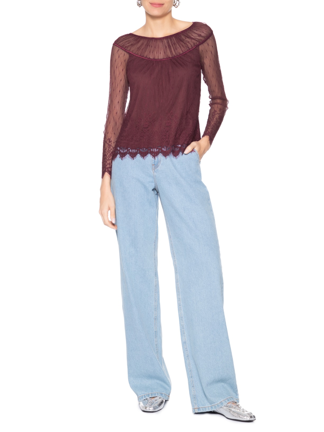 Blusa Feminino Ligia Vermelho Iorane