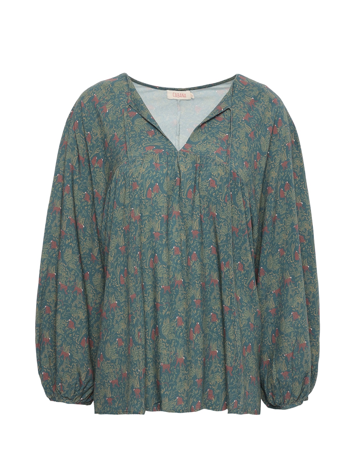 Blusa Franzida Selva