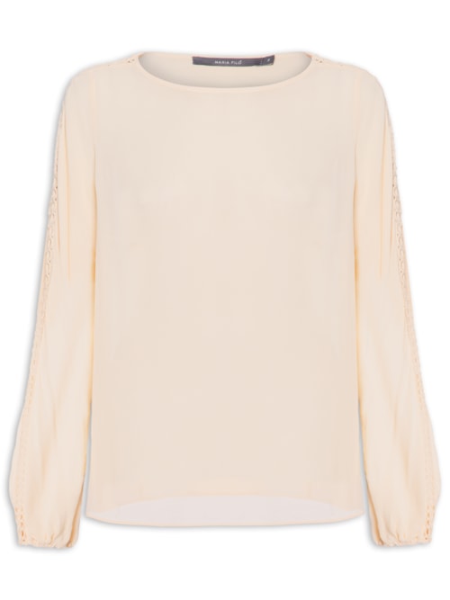 Blusa Ggt Lateral Trançada - Amarelo