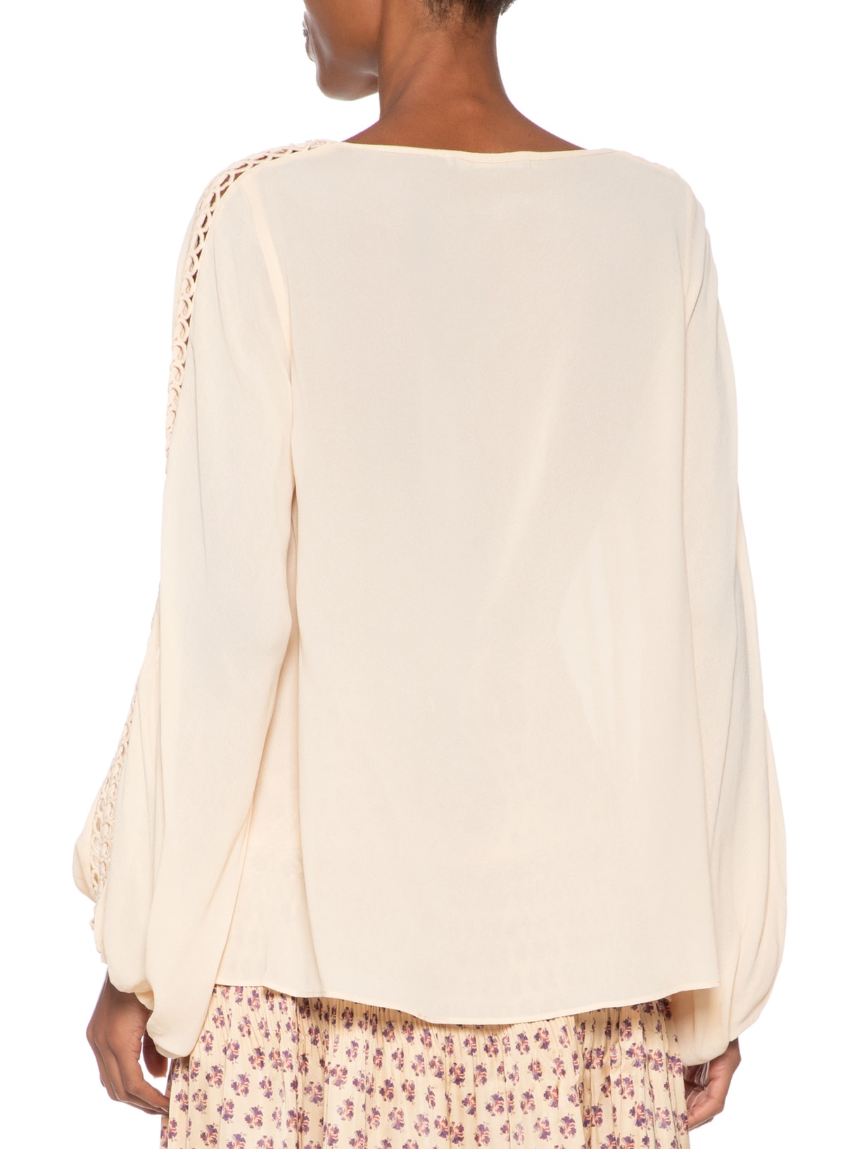 Blusa Ggt Lateral Trançada Amarelo Maria Filó