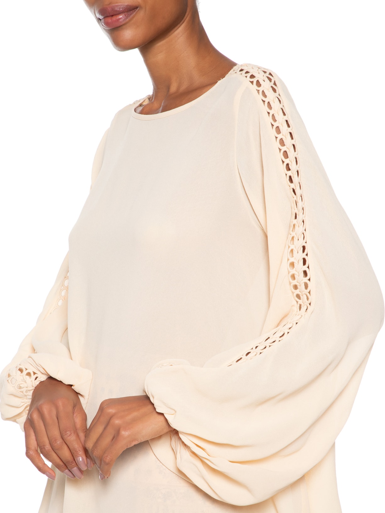 Blusa Ggt Lateral Trançada Amarelo Maria Filó