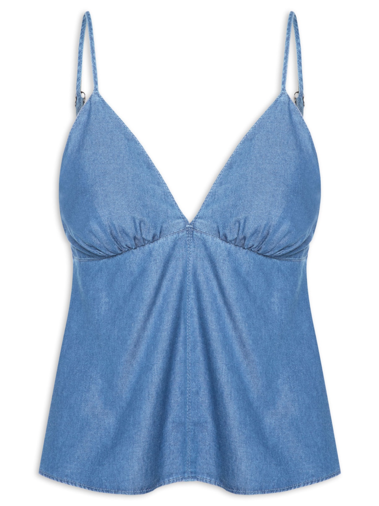 Blusa Jeans Feminina – Azul Forum