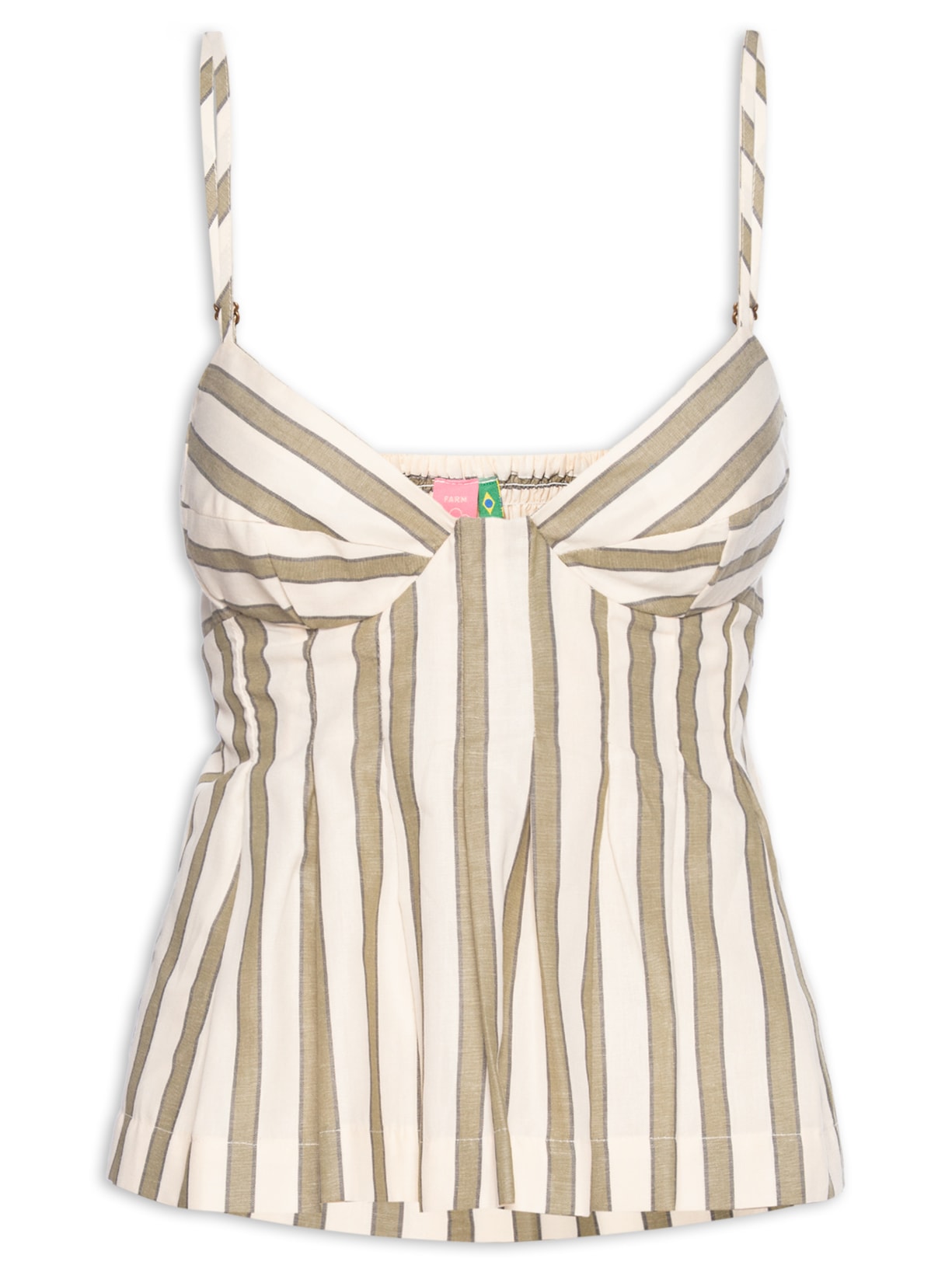 Blusa Listra Morere Branco Farm