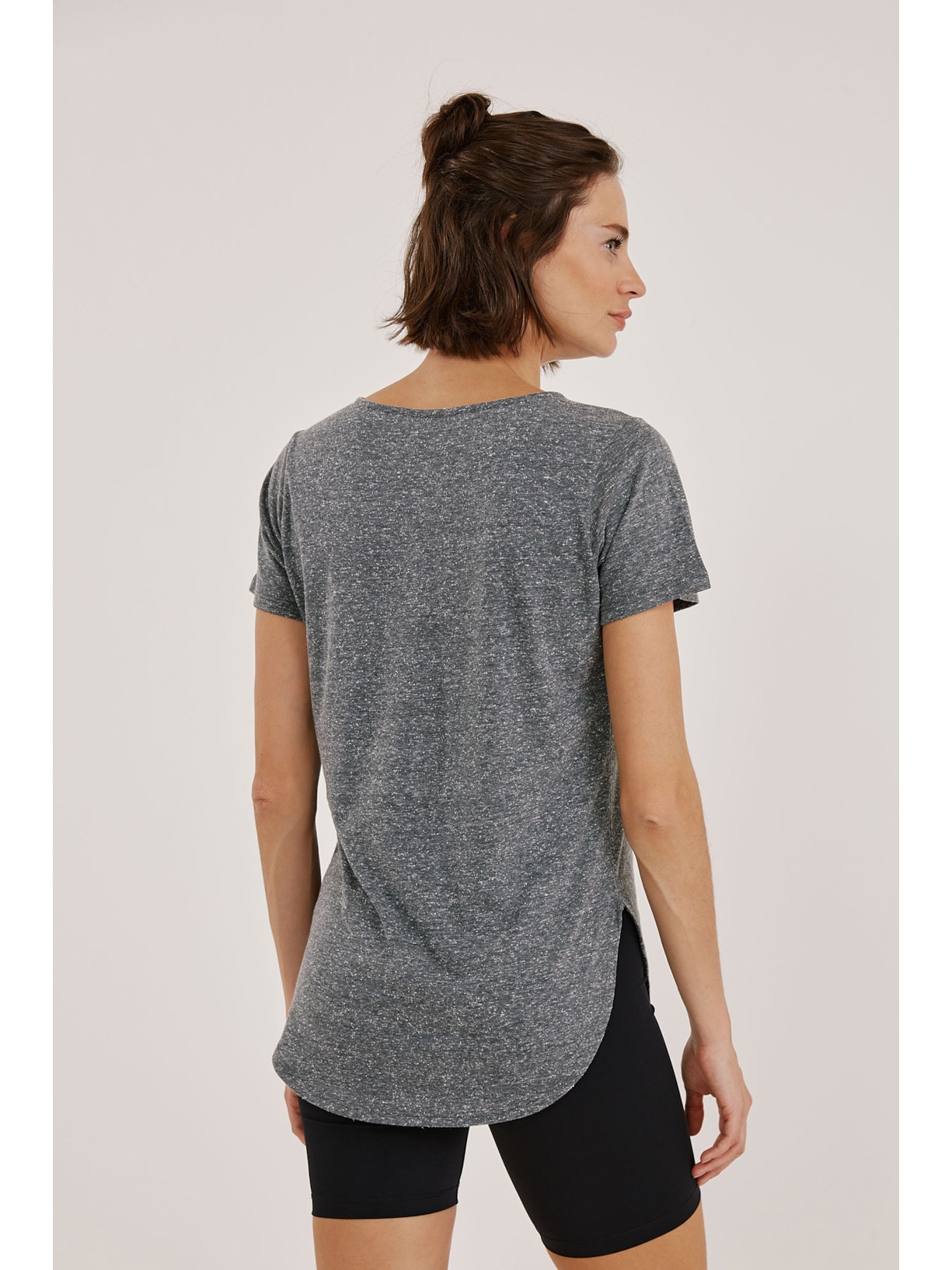 Blusa Long Mescla Recycled Aruna Yogini