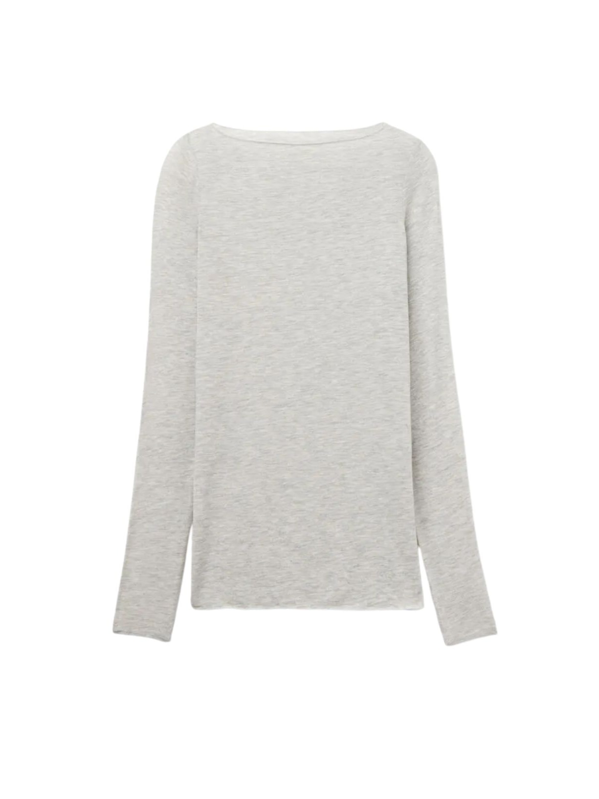 Blusa Manga Comprida Em Cashmere Ultralight - Cinza