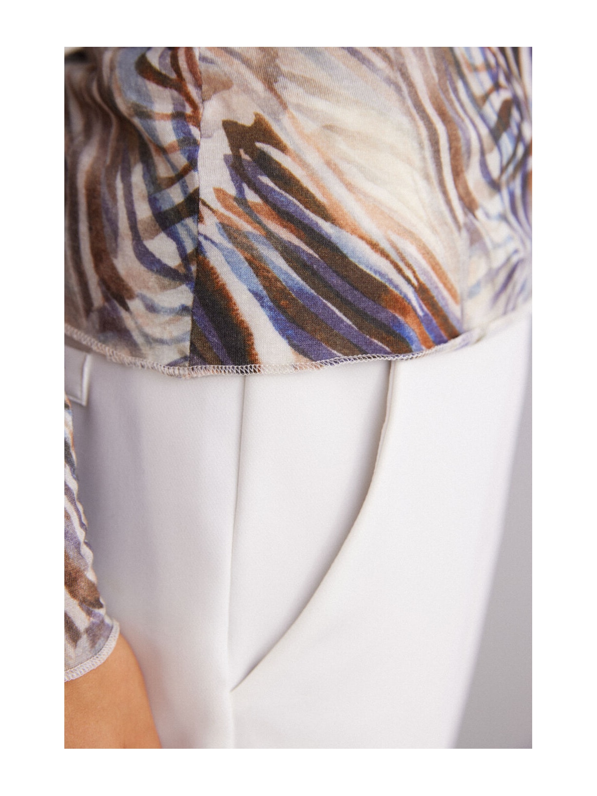 Blusa Manga Comprida Em Cashmere Ultralight Marrom Intimissimi