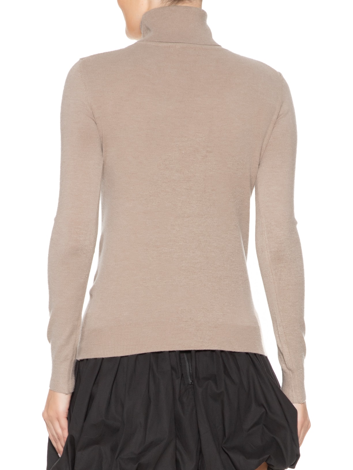 Blusa Manga Longa Blend Cashmere Bege Market 33