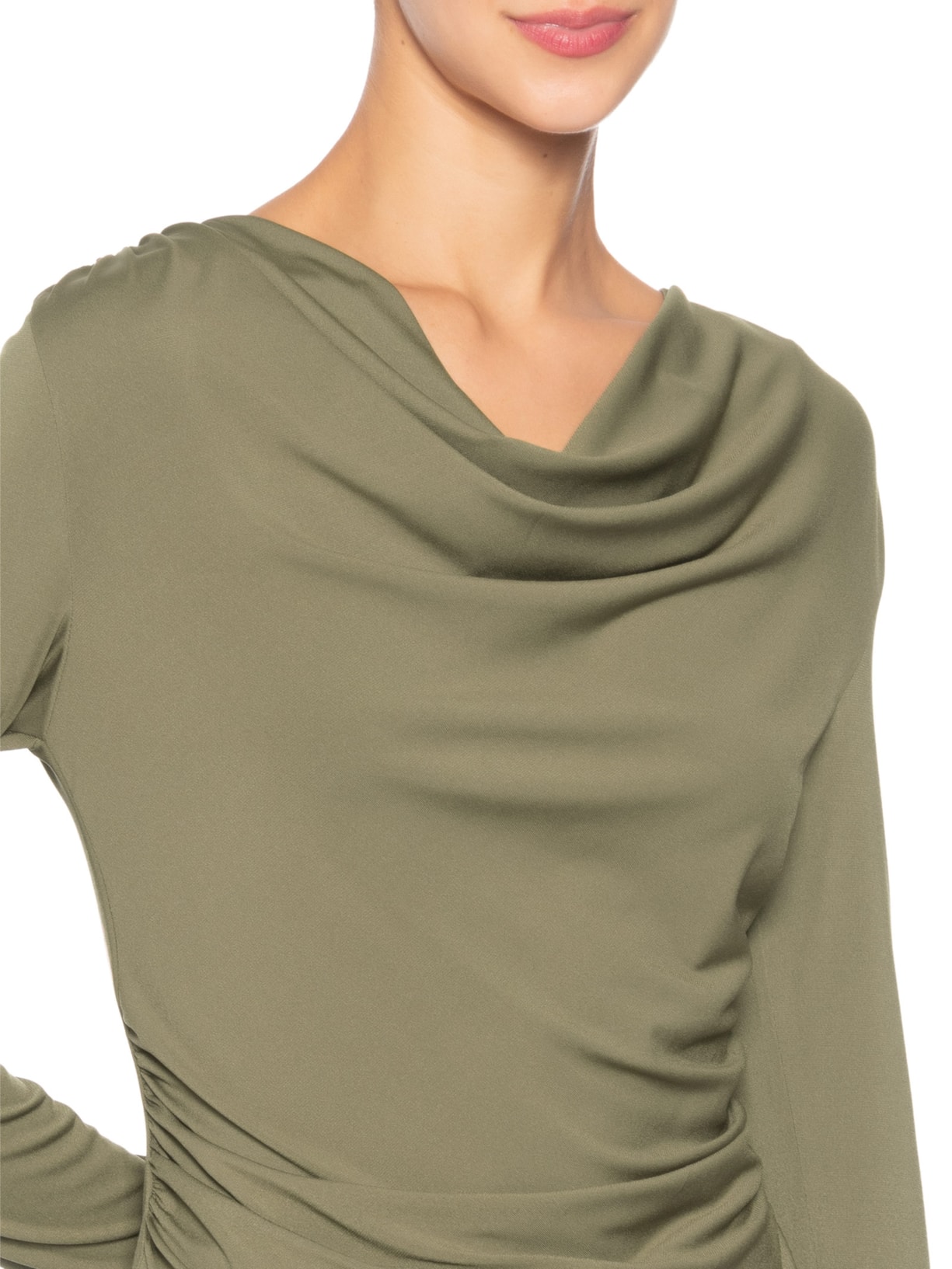 Blusa Manga Longa Feminina Degagê Verde Market 33