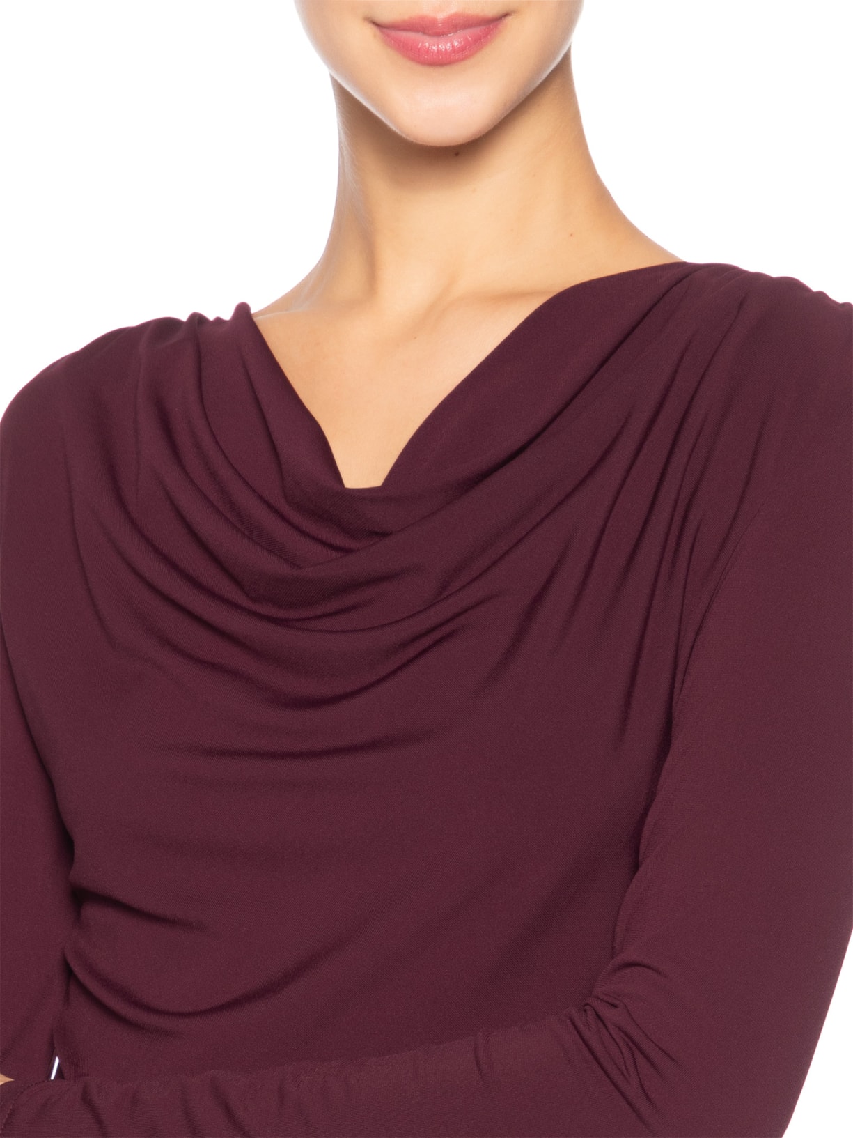 Blusa Manga Longa Feminina Degagê Vermelho Market 33