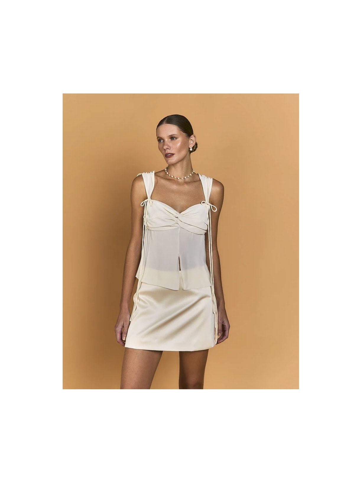 Blusa Mareh Anadara Off White Shop Ginger