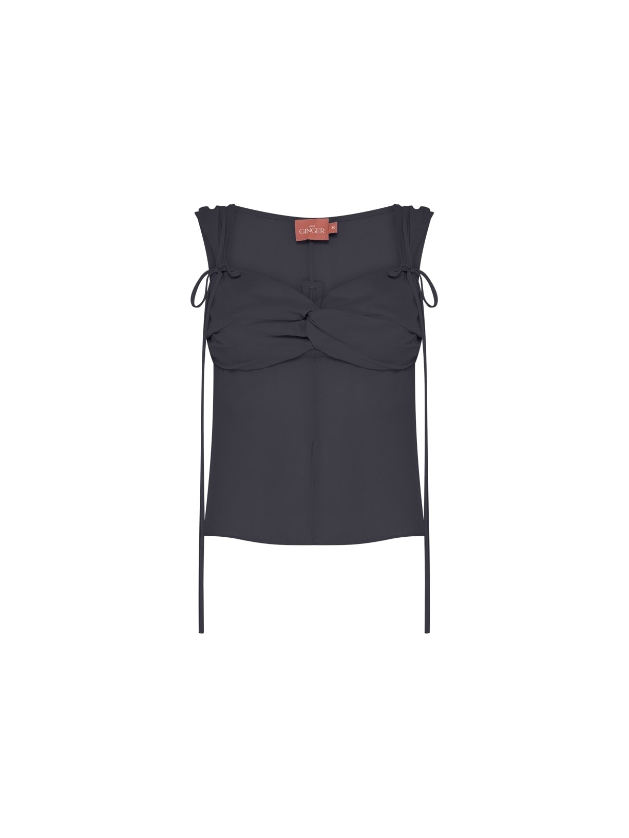 Blusa Mareh Anadara Preto Shop Ginger