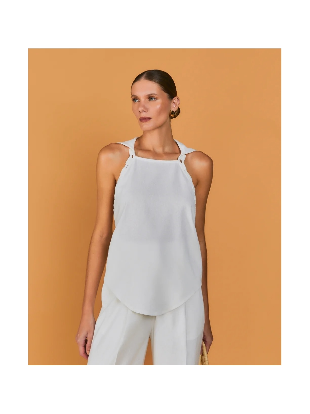 Blusa Mareh Capuz Tartaruga Off White Shop Ginger