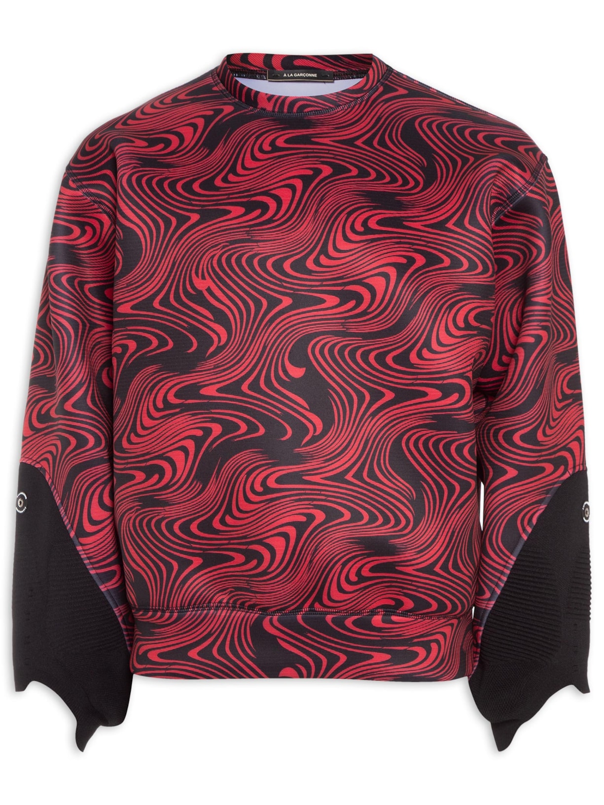 Blusa Masculina Careca Manga Knit - Vermelho