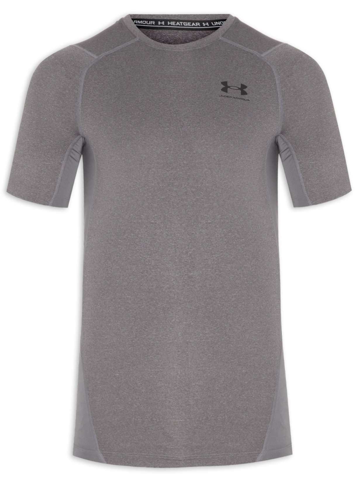 Blusa Masculina Compressão Ua Hg Under Armour Cinza