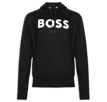 Blusa Masculina de Moletom com Gorro Sullivan - Preto