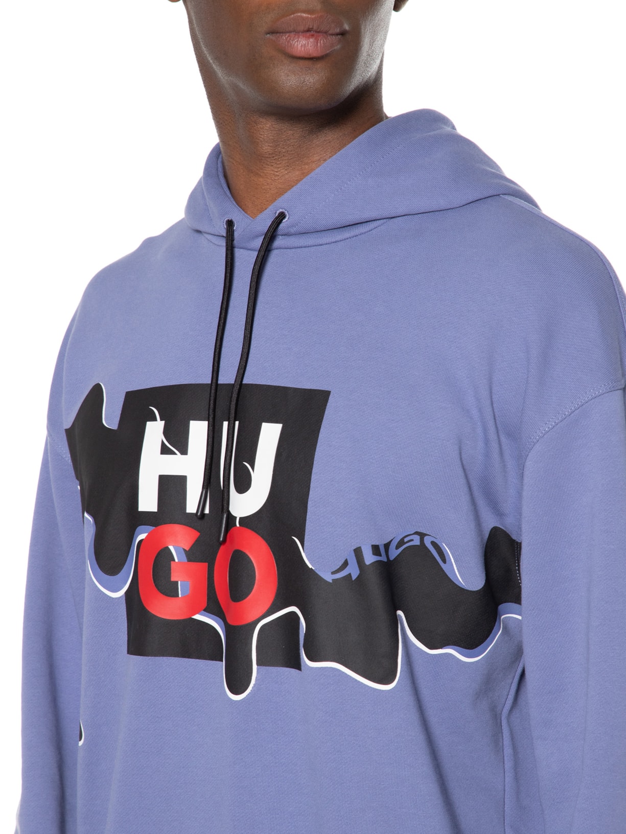 Blusa Masculina De Moletom Dalcon Azul Hugo