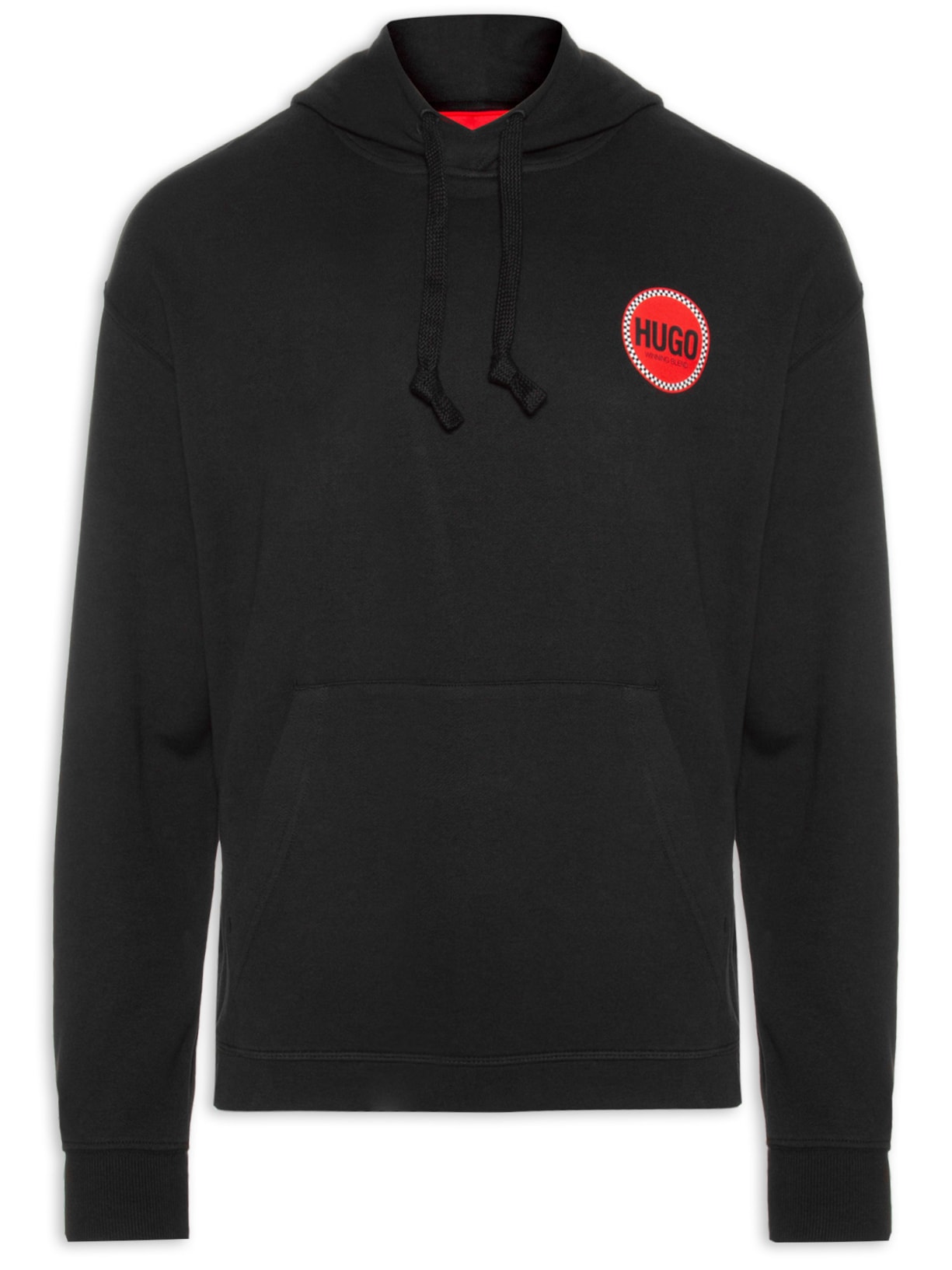 Blusa Masculina de Moletom Decrincio - Preto